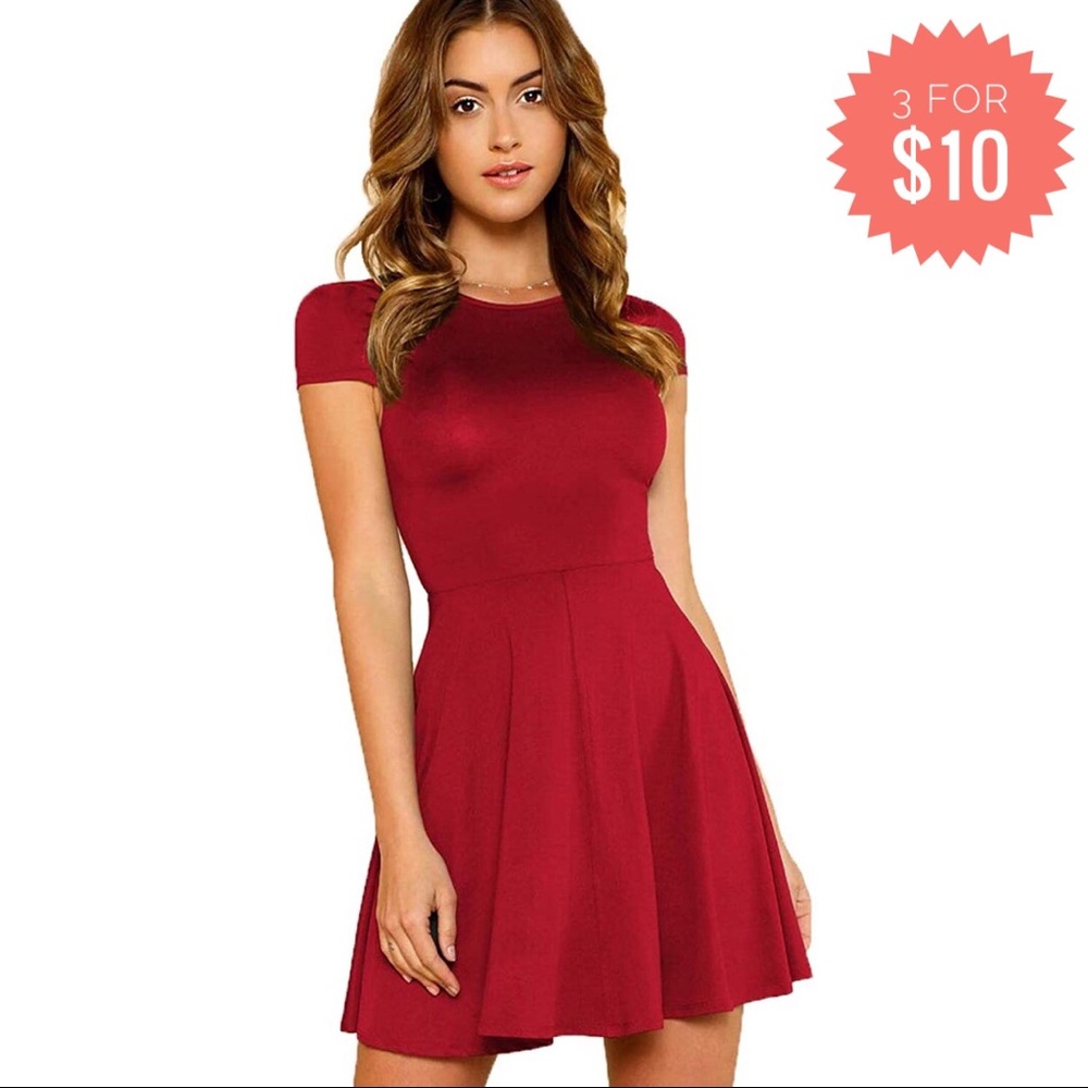 ✨ NWOT Fit and Flare Swing Dress